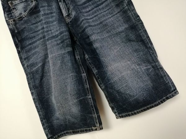 kkyj2502 # anti-label JEAN # джинсы Denim брюки низ шорты ji- хлеб G хлеб темно-синий темно-синий талия 73 S