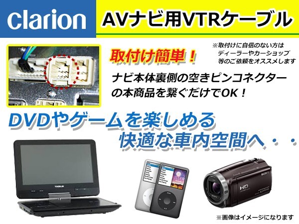 CCA-727-500 同等品 プリアウトケーブル RCAプリアウト クラリオン 08AV-Navi NX809 フロント リア サブウーファー_画像3