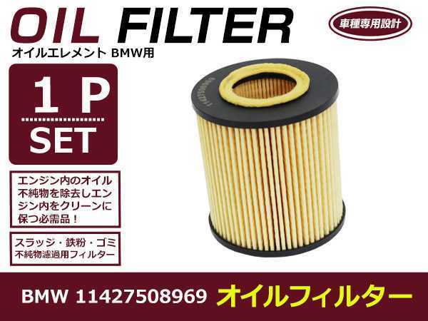 【送料無料】オイルフィルター 1個 単品 1シリーズ E87 LCI ハッチバック 0 BMW BM 互換純正品番11427508969 N42 N43 N45 N45N N46 N46N_画像1