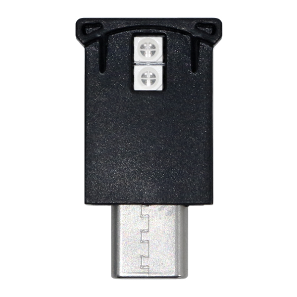 LED イルミネーション ライト T33 エクストレイル コンソール ランプ USB型 Type-C 明暗センサー 調光機能 発光カラー8色 点滅モード RGB_画像1