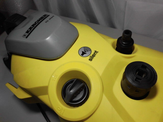 ◆◇587 KARCHER ケルヒャー 高圧洗浄機 K3 SILENT サイレント 通電〇 水を入れての動作未確認◇◆の画像5