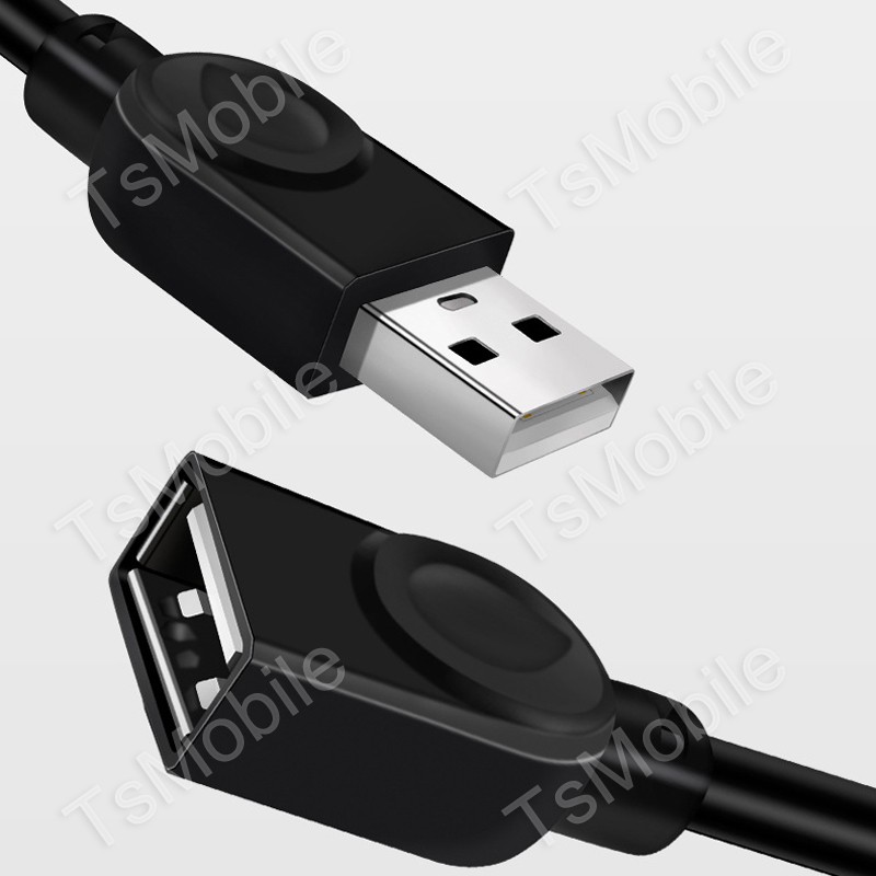 USB延長ケーブル 50cm USB2.0 延長コード0.5メートル USBオスtoメス 充電 データ転送_画像10
