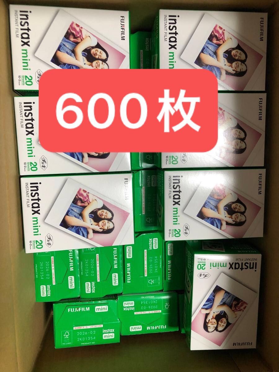 富士フイルム チェキフィルム instax mini JP 2 30個（20枚入り） 新品未開封　600枚