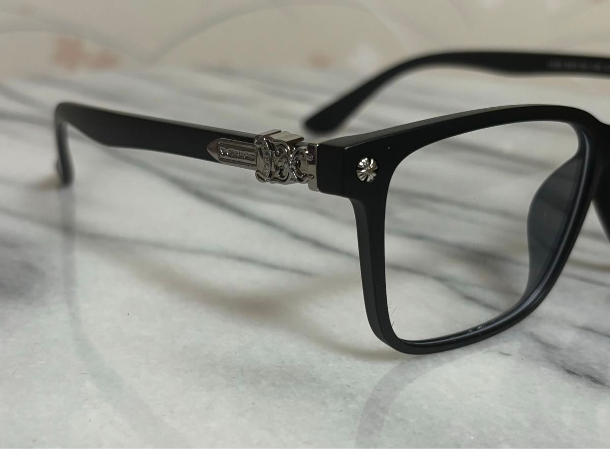 CHROME HEARTS 伊達メガネ CLEAR LENS お洒落