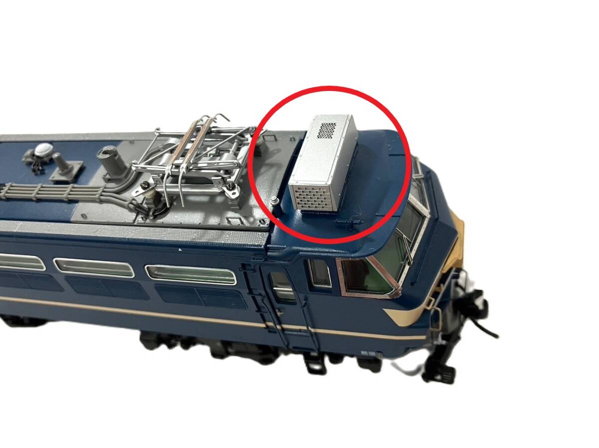 (CH)TOMIX/トミックス EF66形電気機関車 特急牽引機 ひさし付 HOゲージ 66 36 JR/国鉄 東海道線 鉄道模型 (CH875）の画像6
