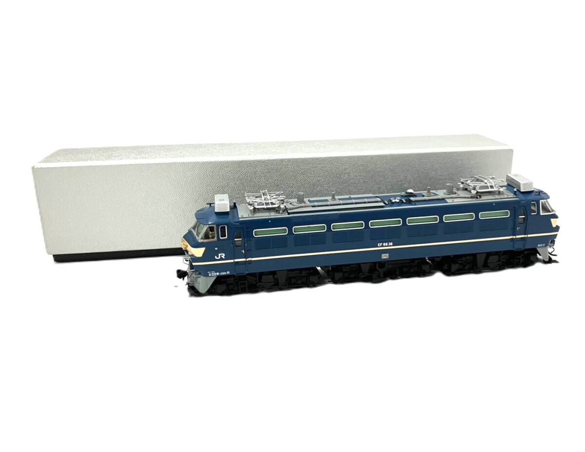 (CH)TOMIX/トミックス EF66形電気機関車 特急牽引機 ひさし付 HOゲージ 66 36 JR/国鉄 東海道線 鉄道模型 (CH875）の画像1