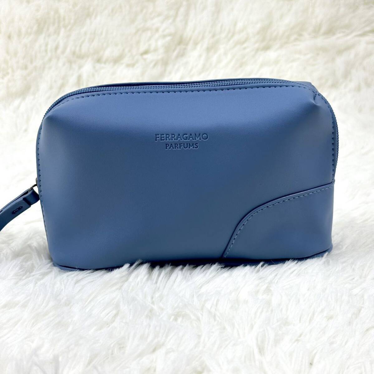 1円【新品未使用】Salvatore Ferragamo サルヴァトーレフェラガモ セカンドバッグ クラッチバッグ ポーチロゴ ビジネス メンズ_画像2