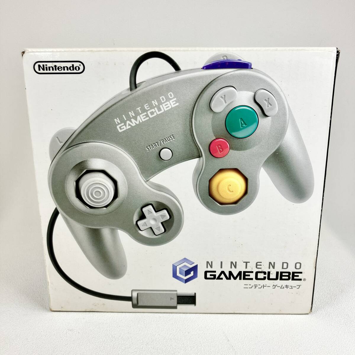 1 jpy ~ [GC]Nintendo nintendo Game Cube box attaching body DOL-S-PLA DOL-003 SHVC-008 owner manual operation verification settled game used present condition goods 