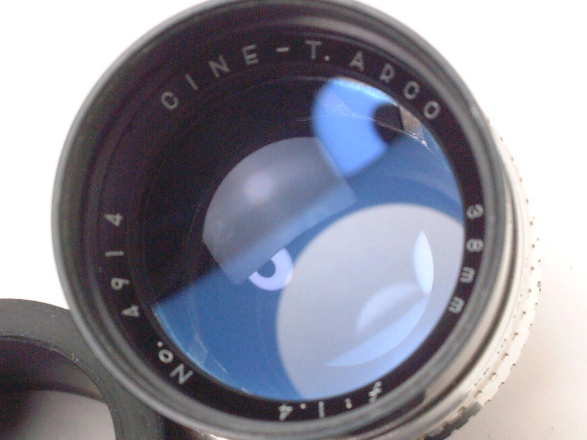 CINE ARCO T,S,W 38mm/F1.4 + 13mm/F1.4 + 6.5mm/F1.4 ( lens 3ps.@/ practical use beautiful goods )sineD mount case, filter other attached 