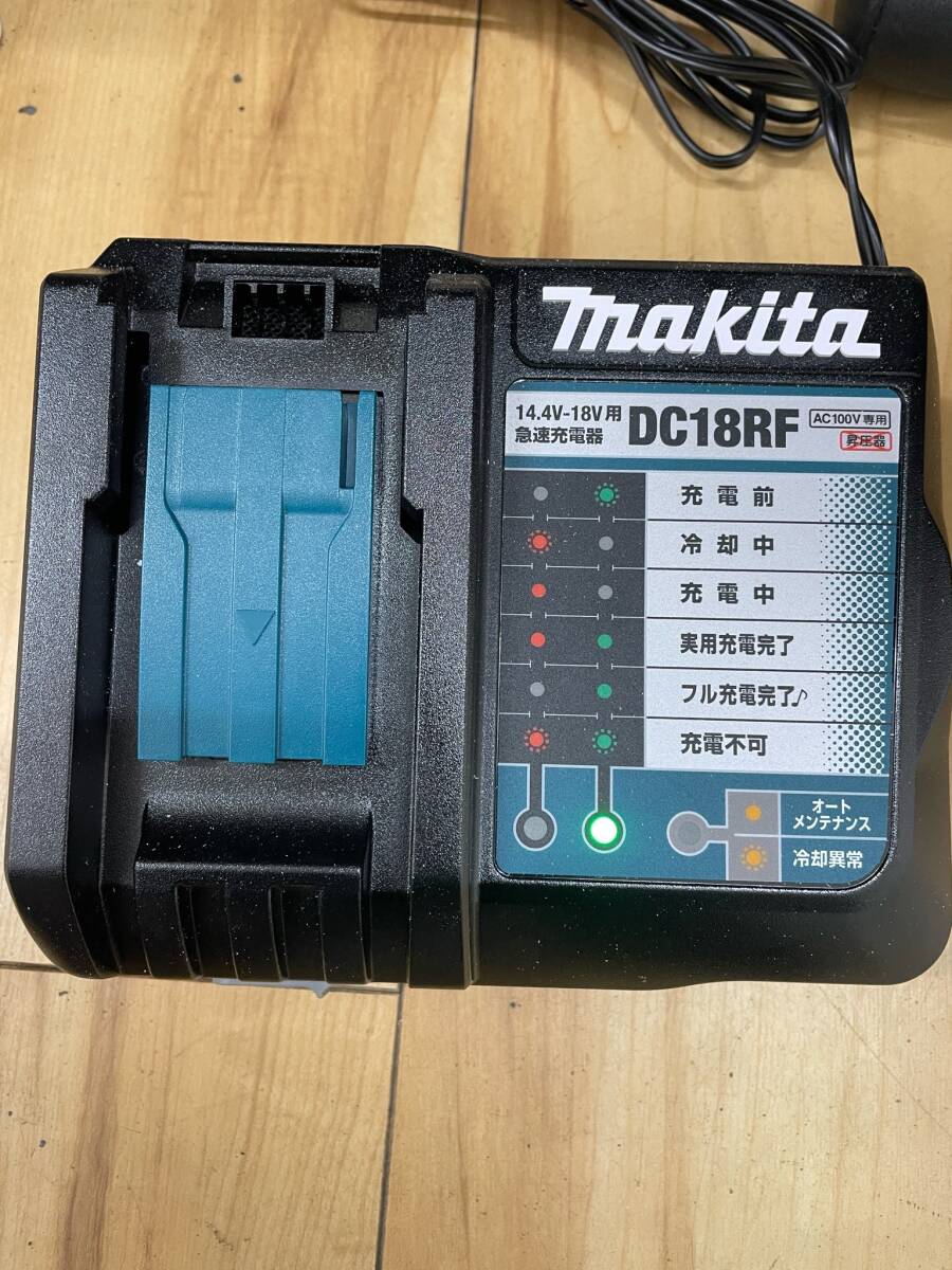 #29015　【動作確認済み】Makita マキタ 18V充電式マルチツール バッテリ1個・充電器・ケース付 TM52DRG_画像6