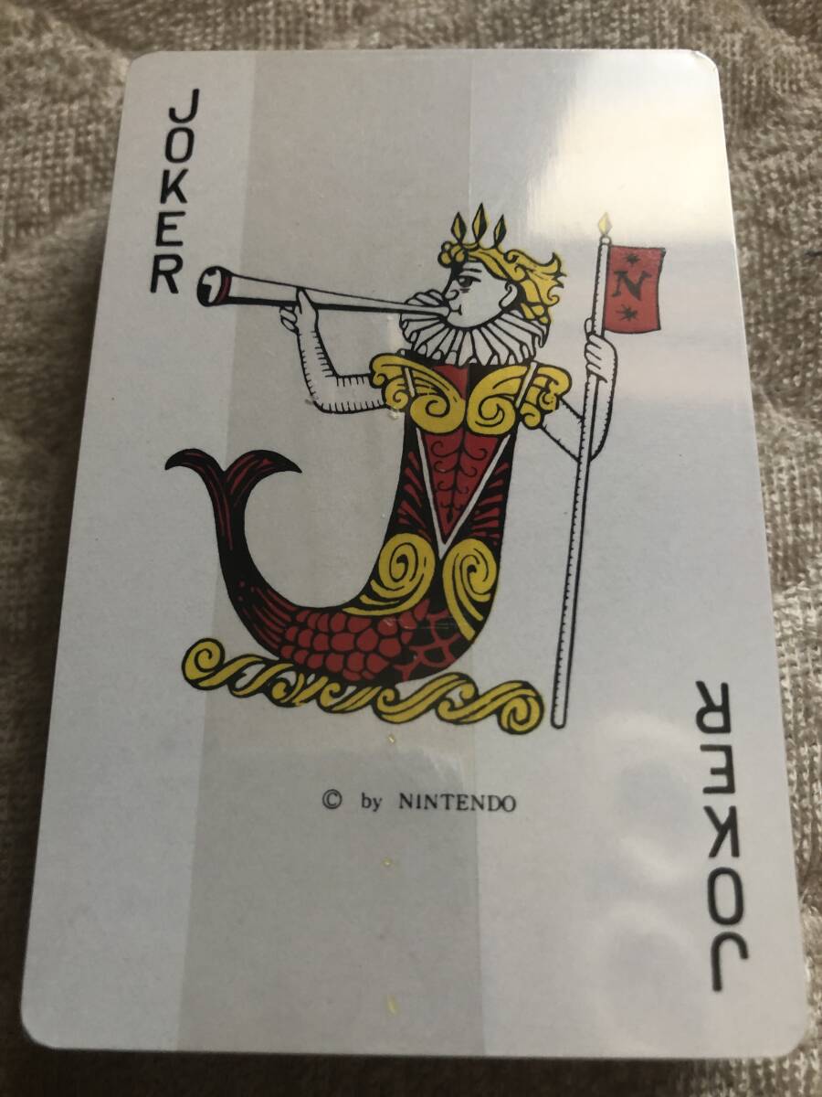 レア 未使用保管品 当時物 Nintendo ニンテンドー 任天堂 トランプ MARIO マリオ レトロ ヴィンテージ playing cardsの画像2