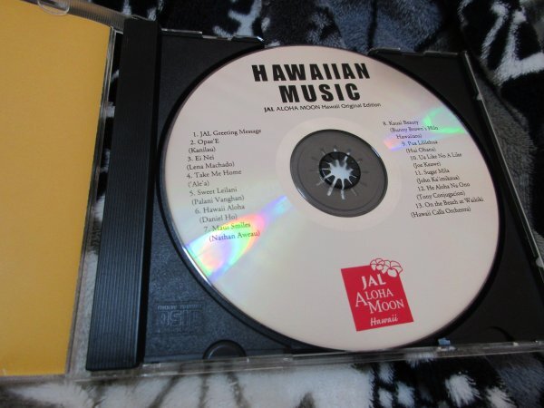 JAL ALOHA MOON／ハワイアン 【CD・12曲】Ei Nei、Sweet Leilani、Hawaii Aloha などハワイアンミュージック、フラダンスの名曲や定番曲の画像2