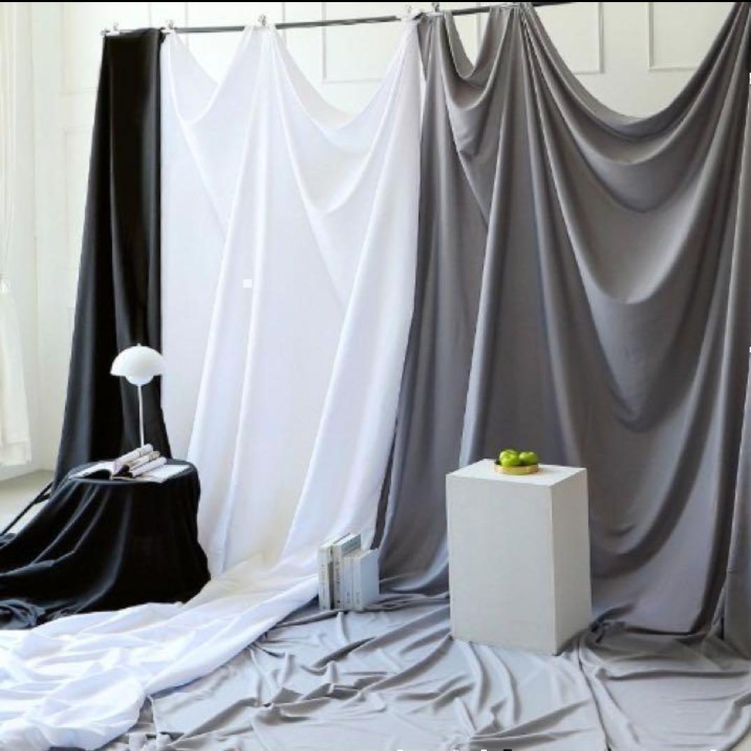 [3m2m] background cloth photographing for white background screen plain white photograph photographing baby photographing interior natural Cafe manner online meeting 