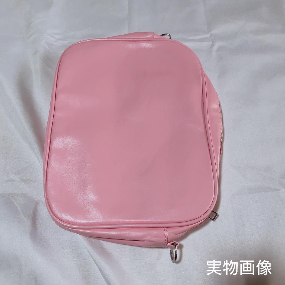 [ pink ] pain bag ... shoulder bag clear can badge pain ba... goods Mini shoulder large transparent window ... shoulder 