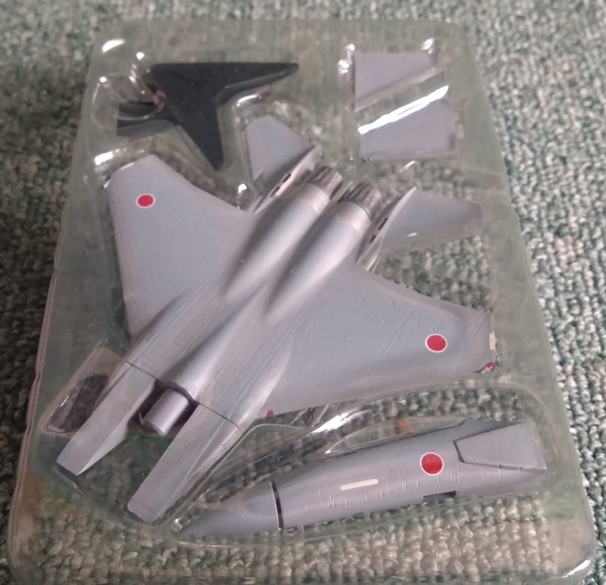 F-toys エフトイズ 1/144 JASDF 日本の翼コレクション Vol.2 航空自衛隊 F-15DJ イーグル 複座 戦闘機 B 飛行教育航空隊 第23飛行隊 の画像3