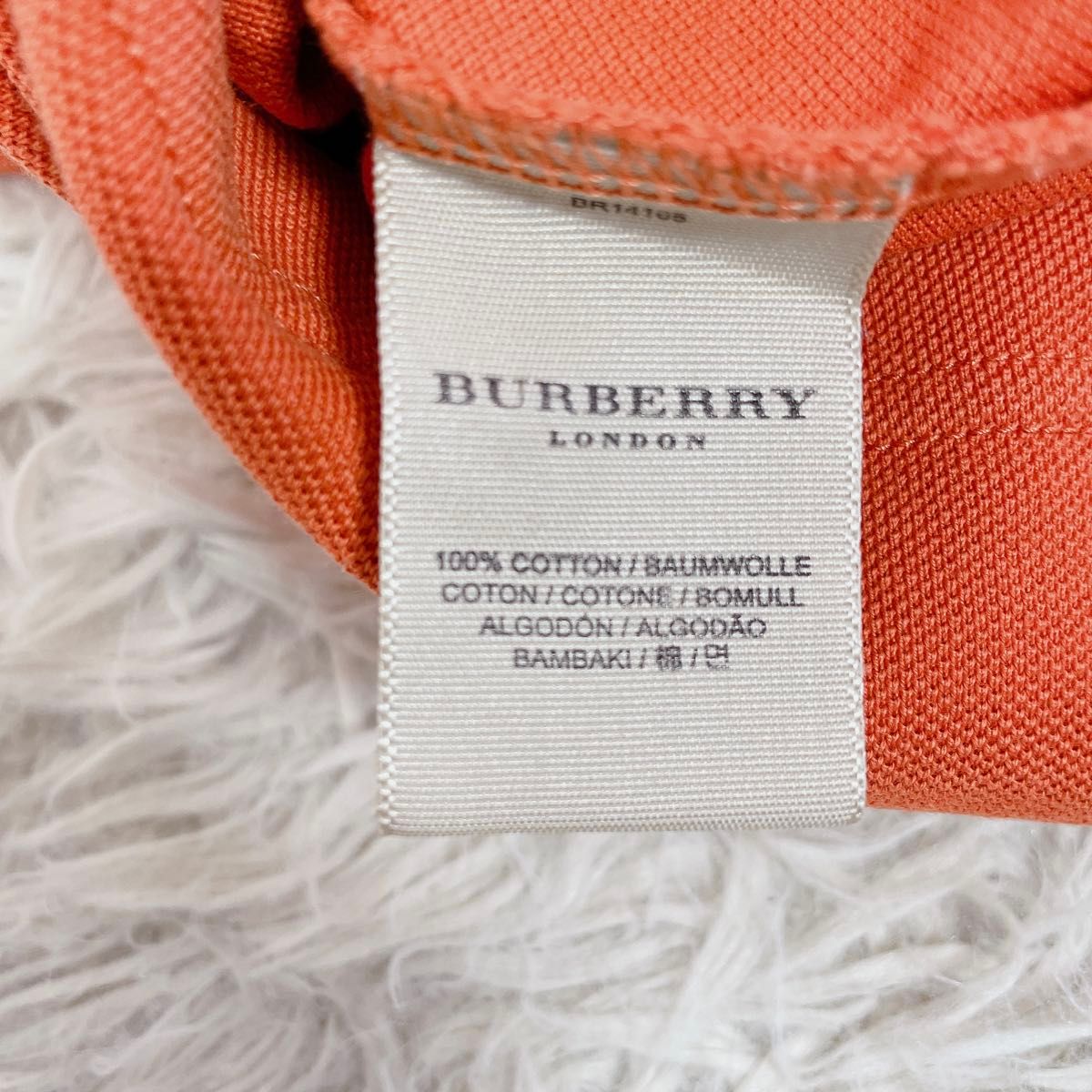 BURBERRY LONDON バーバリーロンドン　現行　ノバチェックポロシャツ　メンズ