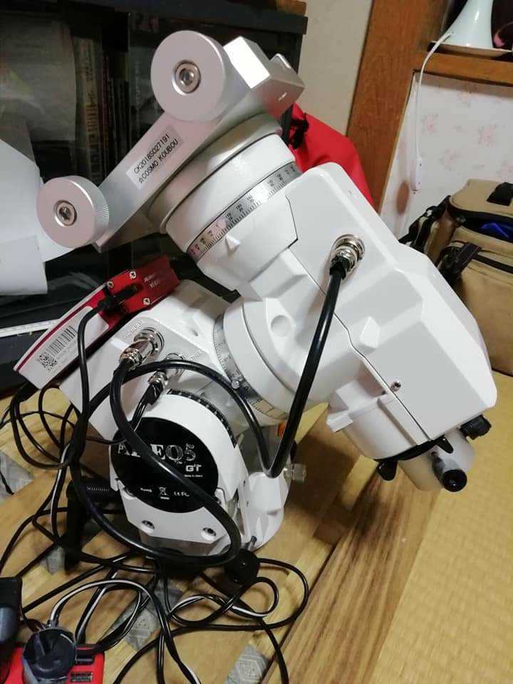 ★★★COSMO工房 スカイウォッチャー AZ-EQ5GT用 タカハシ規格 架頭変換アダプター Sky Watcher★★★_取り付サンプル。出品物ではありません。