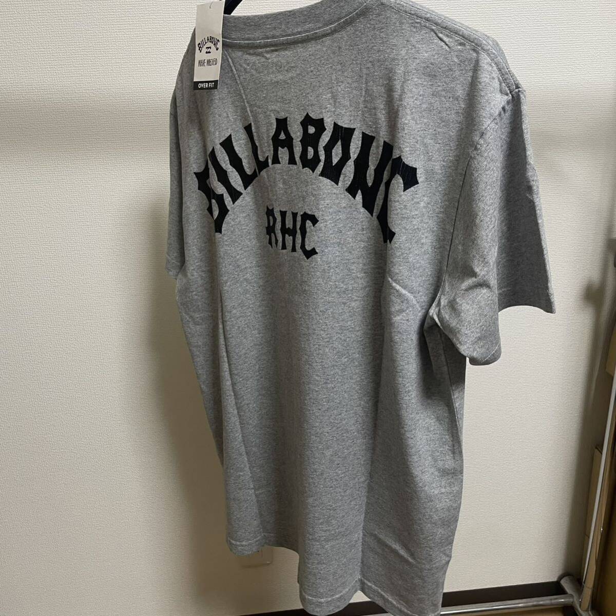 RHC × BILLABONG Logo Tee【Mサイズ】ロゴティー 半袖Tシャツ グレー 灰色 ビラボン RHCロンハーマン別注 バックロゴ ポケットT【新品】_画像9