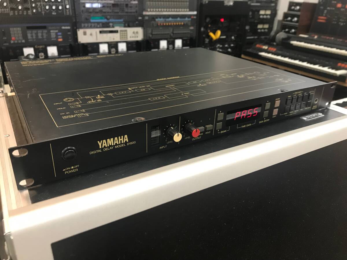 Yamaha D1500 Digital Delay 中古動作品の画像1