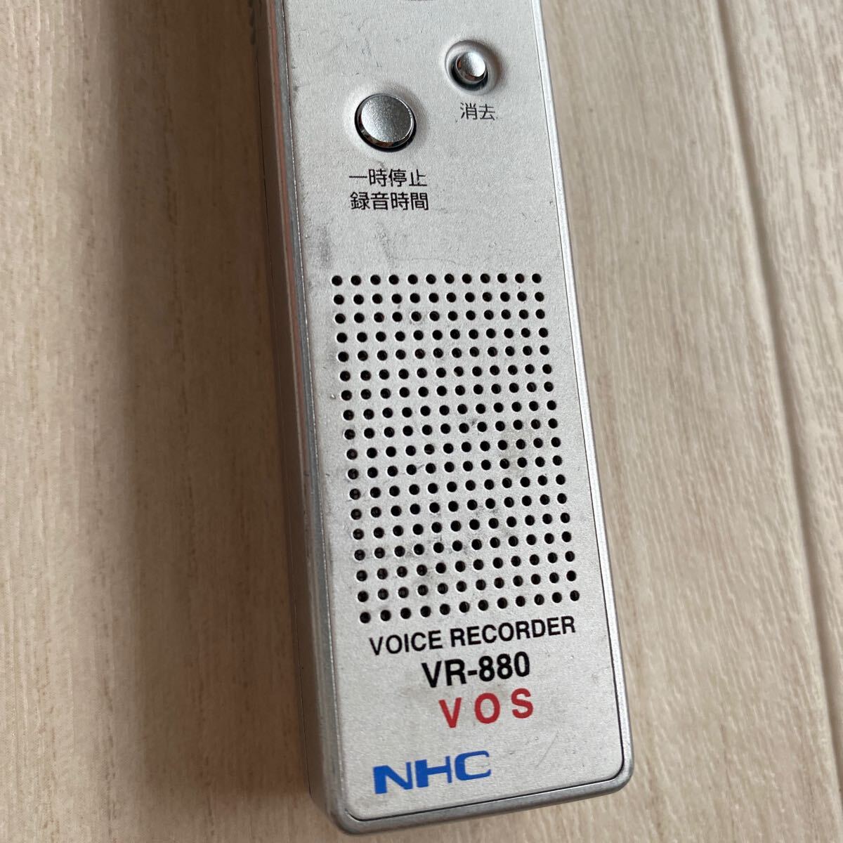 NHC VR-880 VOS ICレコーダー ボイスレコーダー 送料無料 S1030_画像3