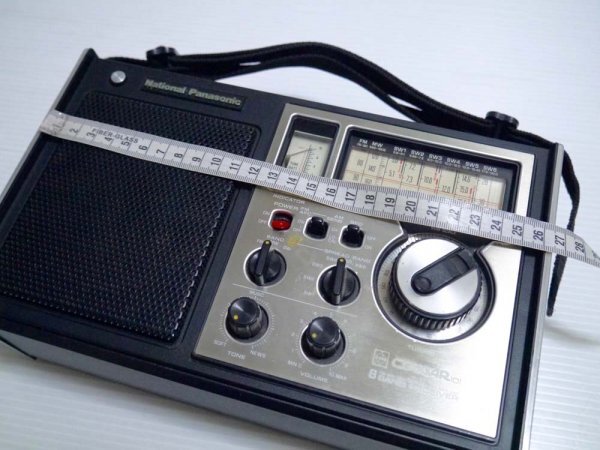 7. Showa Retro радио National Panasonic COUGAR101 8 BAND RECEIVER RF-1010 пума 101 работа ok с некоторыми замечаниями Junk 