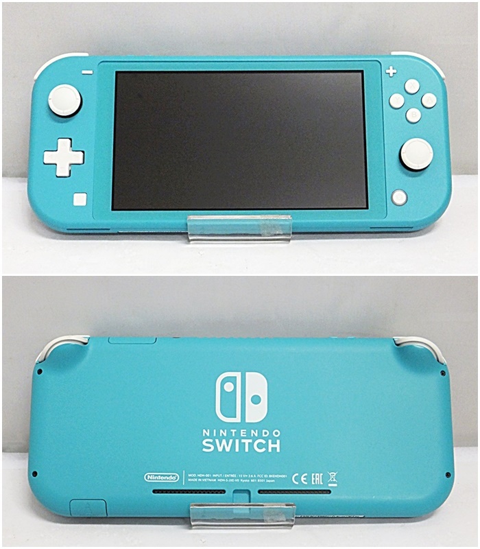 現状品・ジャンク 本体のみ Nintendo Switch Lite ニンテンドースイッチライト ターコイズ HDH-S-BAZAA 任天堂_画像1