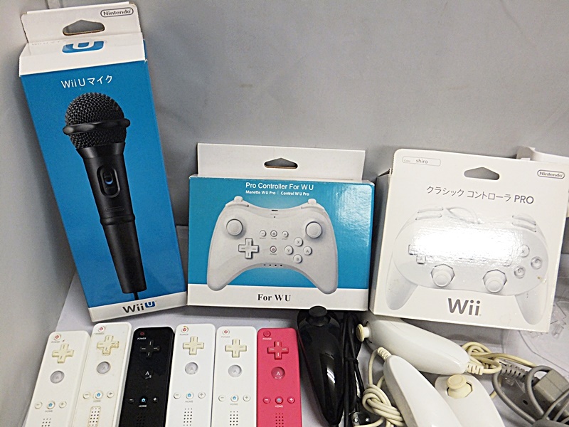 【まとめ売り・ジャンク】任天堂 Wii 周辺機器 大量セット Nintendo/ニンテンドー/リモコン/ヌンチャク/コントローラー等 管理：n0513-2_画像2