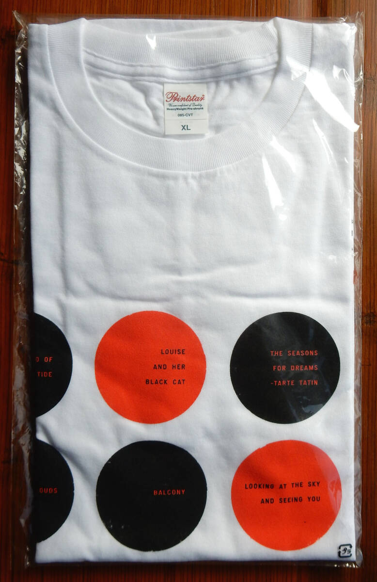 【Tシャツ】遊佐未森「SHIOSAI TOUR Mens T-shirt ／ 潮騒ツアー Tシャツ」ホワイト メンズ XL 2022年 ▼ 新品・未開封_画像1