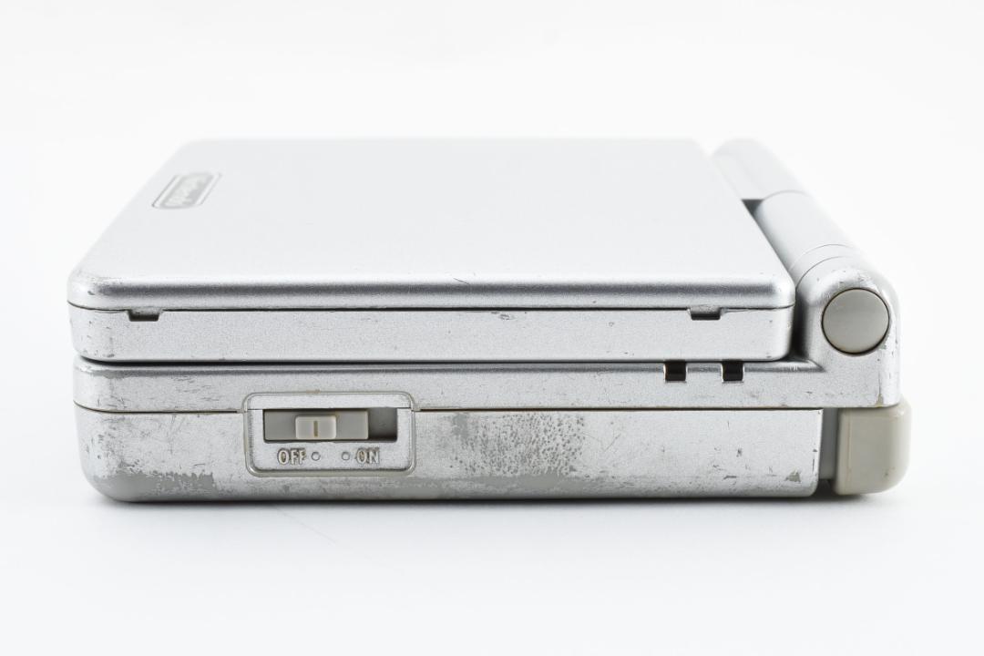 [G0290] Game Boy Advance SP platinum silver 