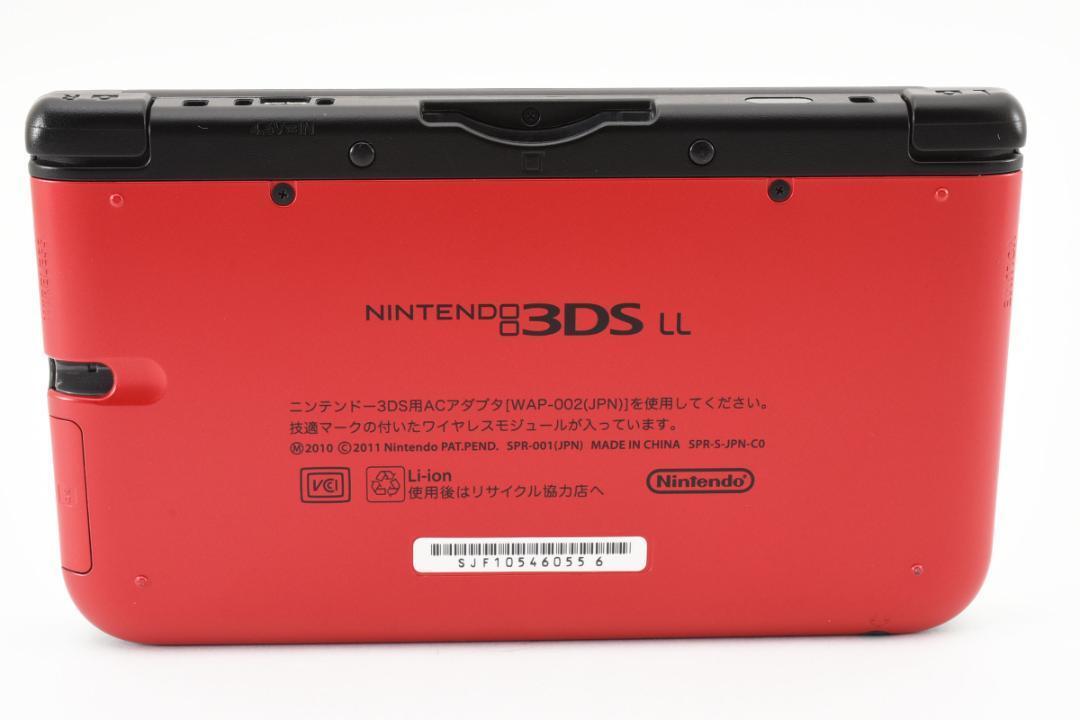 【G0319】美品 完品 ニンテンドー3DS LL レッド×ブラック_画像3