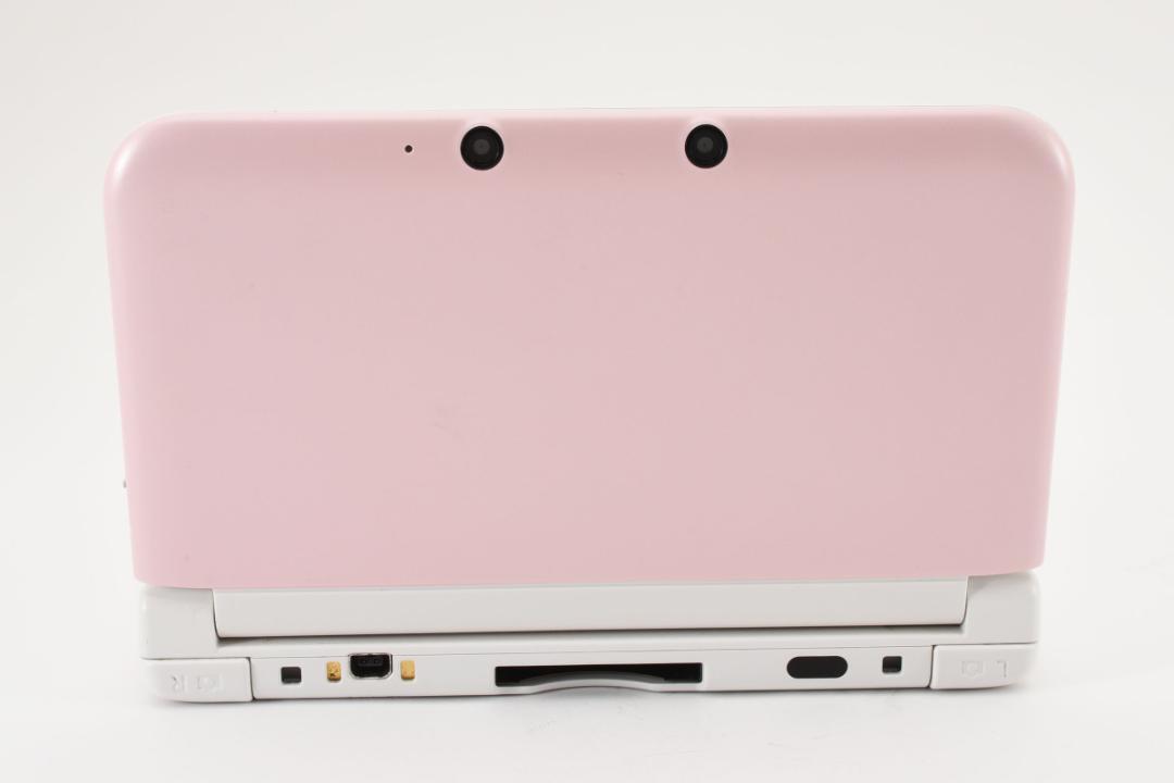 [G0331] Nintendo 3DS LL pink × white FW:11.17