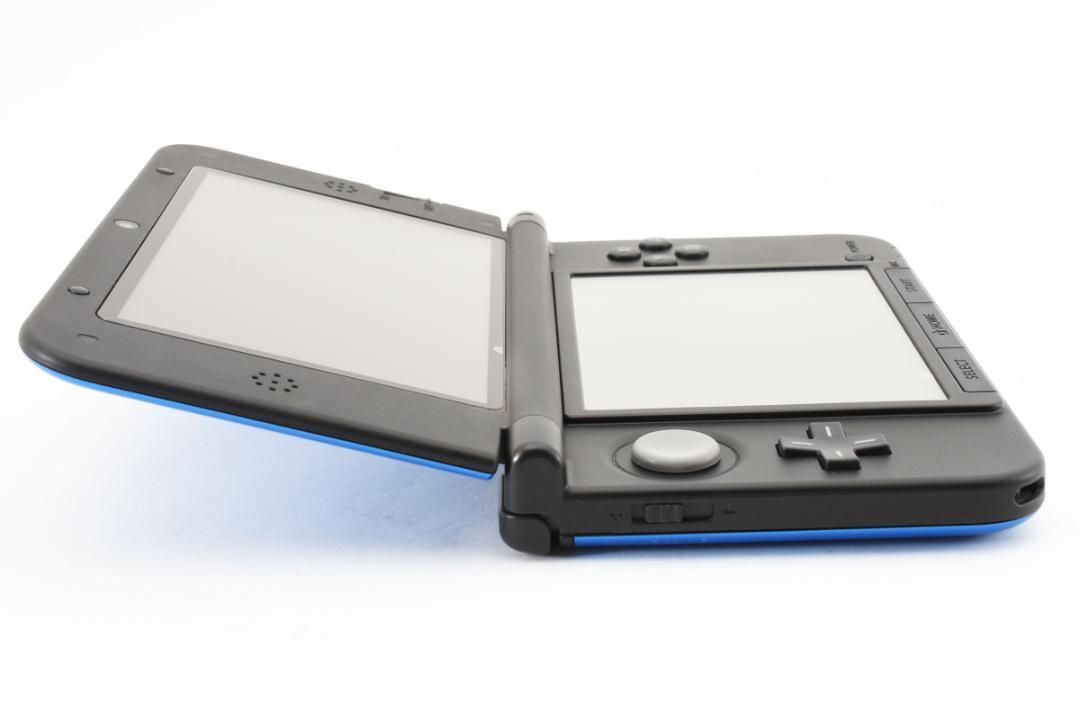 [G0332] Nintendo 3DS LL blue × black FW:11.6