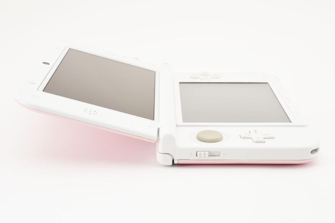 【G0343】ニンテンドー3DS LL ピンク×ホワイト FW:11.1_画像5