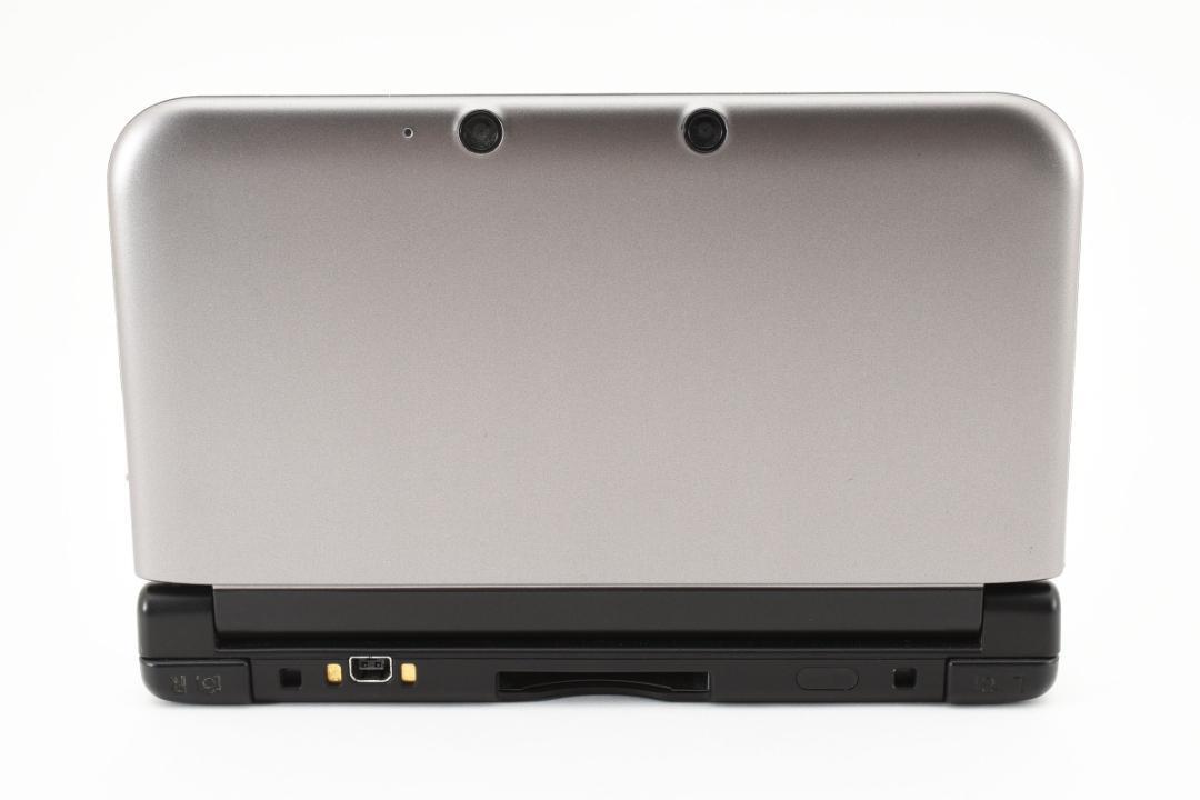 [G0351] Nintendo 3DS LL silver × black FW:11.6