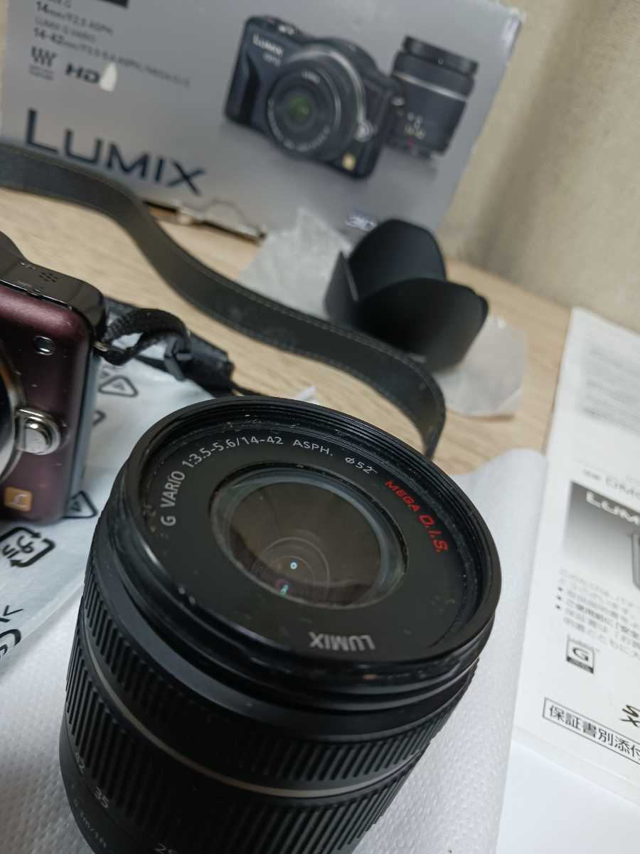 ★★パナソニック Panasonic デジタルカメラ LUMIX DMC-GF3Ｗ ダブルレンズキット (*^^*) の画像4