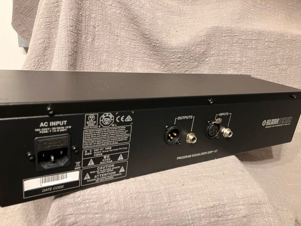 KLARK TEKNIK EQP-KT ステレオペア 真空管 パラメトリックEQ パライコ pultec パッシブEQ_画像4