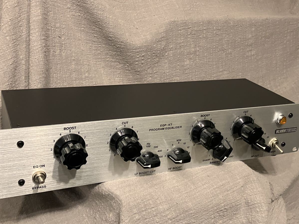 KLARK TEKNIK EQP-KT ステレオペア 真空管 パラメトリックEQ パライコ pultec パッシブEQ_画像3