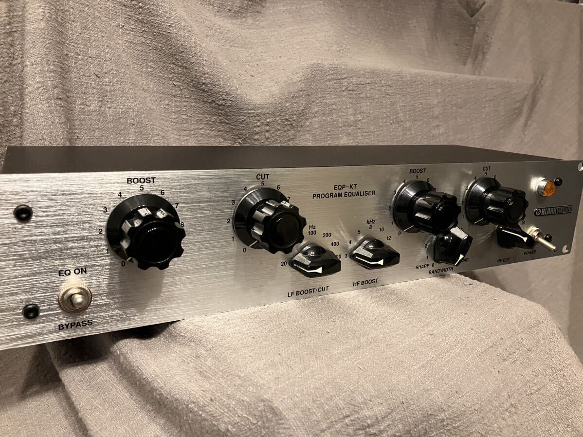 KLARK TEKNIK EQP-KT ステレオペア 真空管 パラメトリックEQ パライコ pultec パッシブEQ_画像2