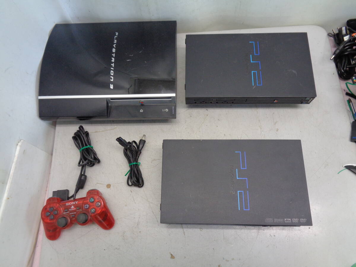 C851 SONY PlayStation プレステ3 CECHL00 / プレステ２ SCPH-39000 , SCPH-10000_画像5