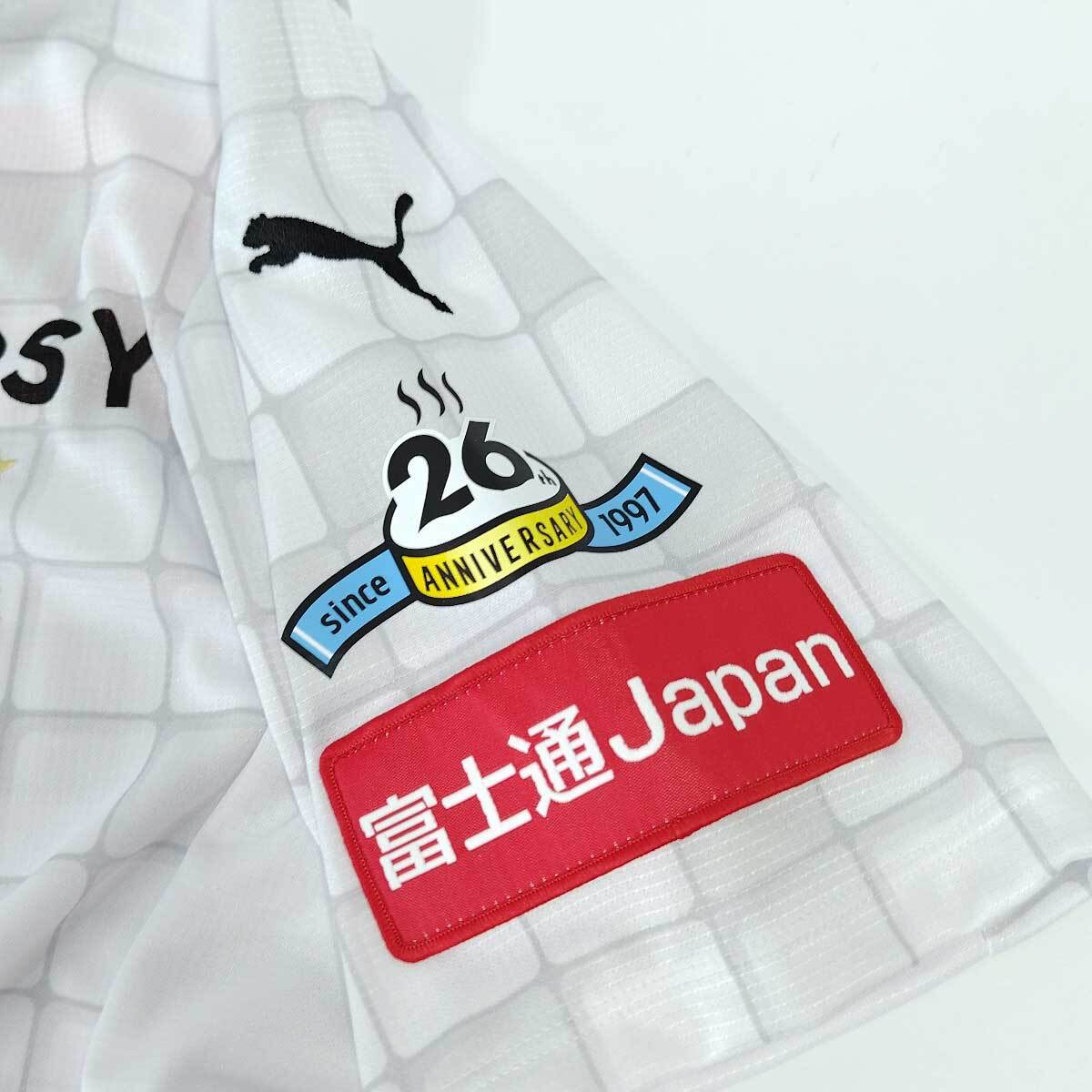 【中古】プーマ 川崎フロンターレ 2022 ユニフォーム アウェイ S メンズ PUMA オーセンティック 限定 26周年特別仕様_画像5