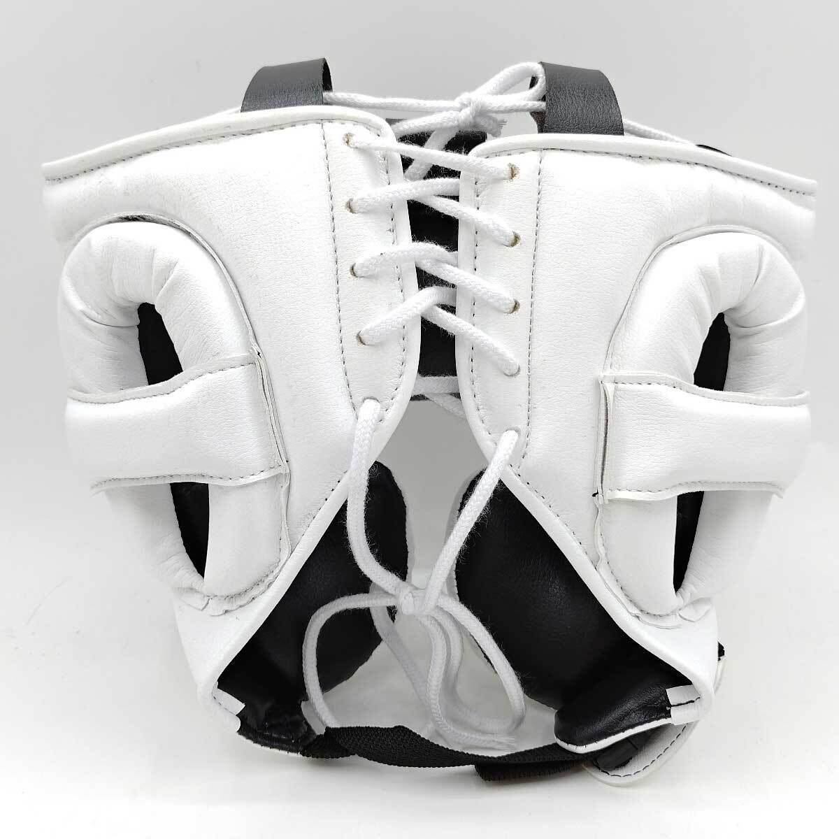 [ used ]ui person g headgear face guard type protector Winning L white FG-2900 boxing combative sports 