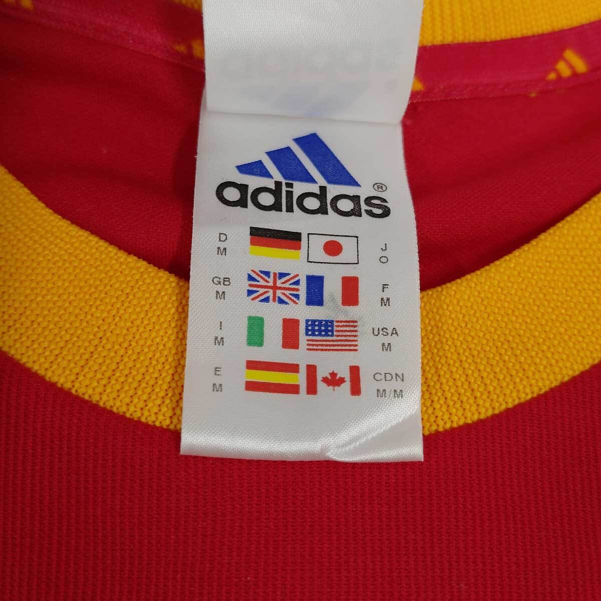 【中古】アディダス サッカー スペイン代表 2002 ホーム ユニフォーム O メンズ ADIDAS_画像5