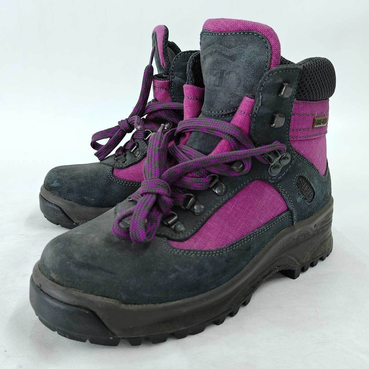 [ used ]SIRIO mountain climbing shoes trekking shoes GORE-TEXsi rio 24cm Vibram sole Italy made 