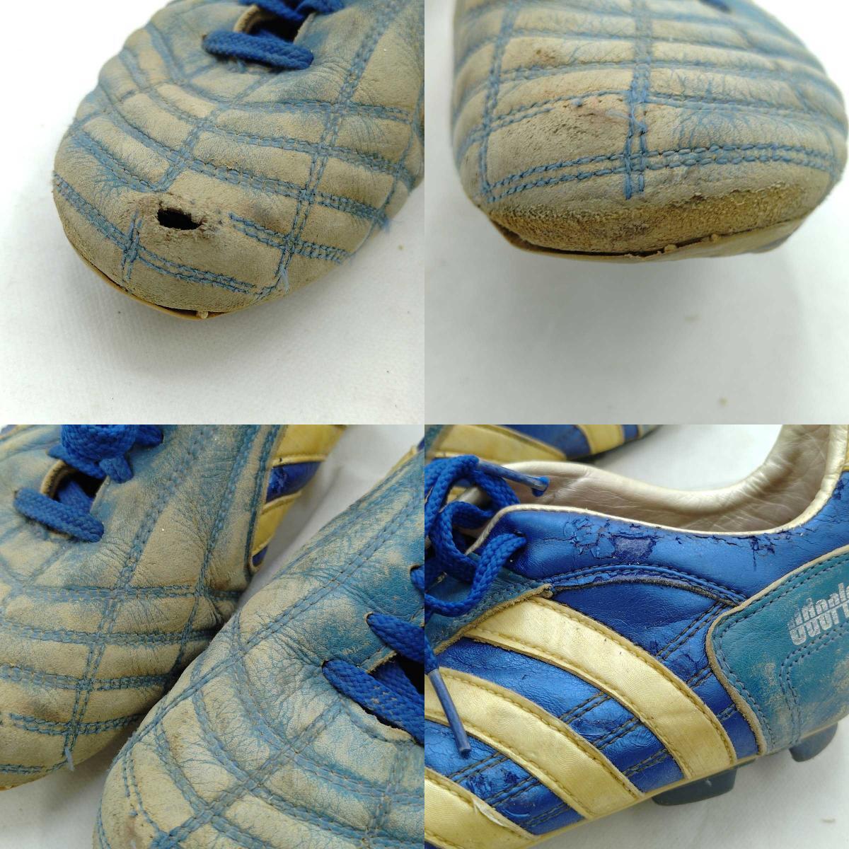 【中古】[ジャンク] アディダス サッカースパイク ファルカス クラシコ SW TRX HG 24.5cm 323666 メンズ ADIDAS 固い土グランド_画像8