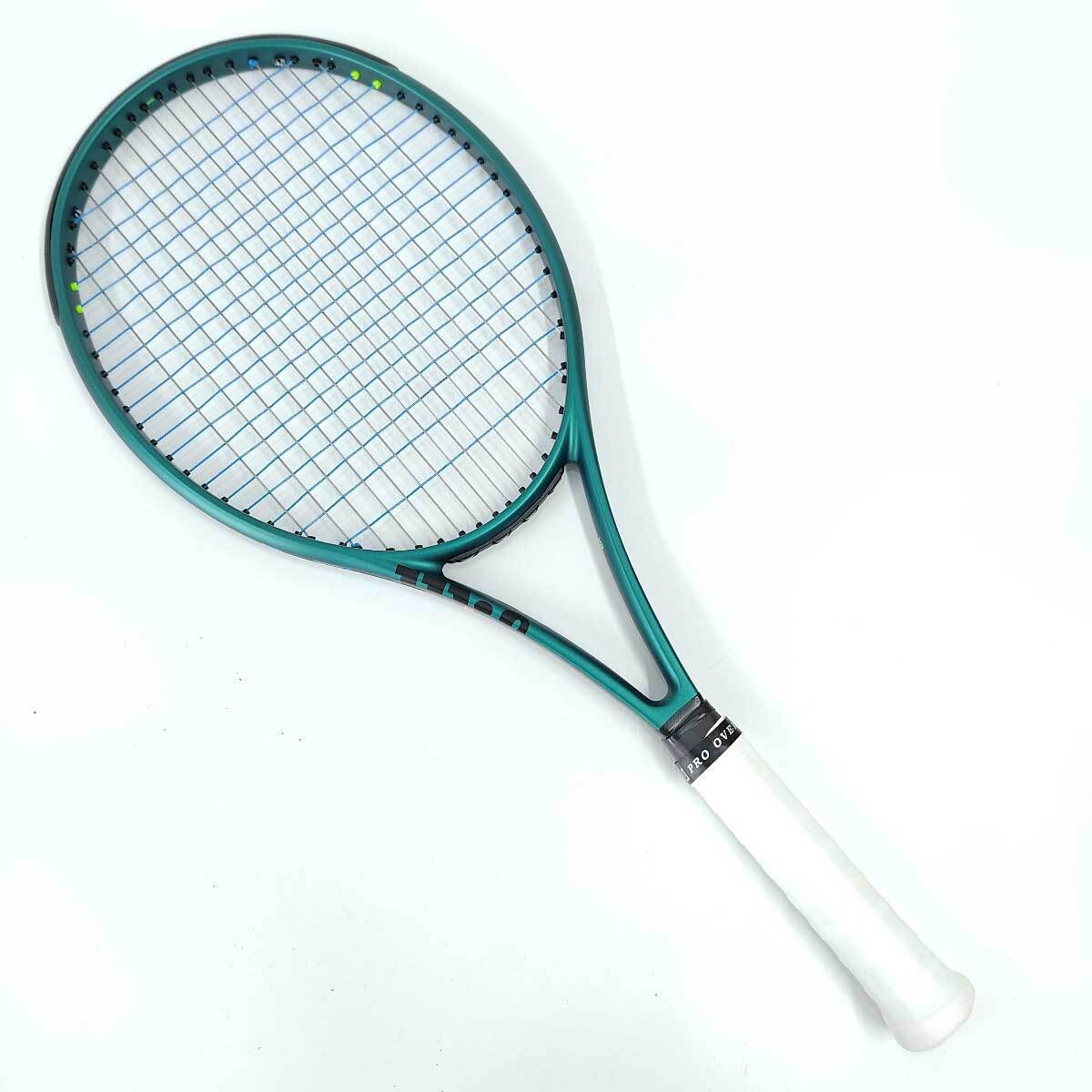 【中古】ウイルソン BLADE ブレード100 V9 硬式テニスラケット G3 WR151511 Wilson 2024モデル 16×19_画像1