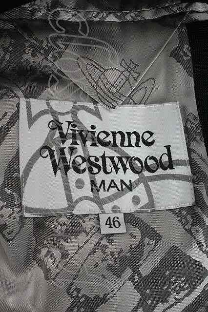 【USED】チェックロングジャケット Vivienne Westwood MAN ヴィヴィアンウエストウッド ビビアン 【中古】 Y-22-01-26-063-jc-OI-ZY_画像4