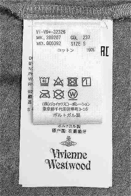 【USED】 NINSDOL Tシャツ Vivienne Westwood ヴィヴィアンウエストウッド ビビアン 【中古】 I-23-04-22-022-to-HD-ZI_画像4