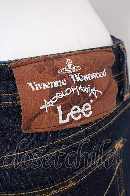 【USED】Vivienne Westwood Anglomania and Lee / /スクイグルデニムHOTパンツ XXS インディゴ 【中古】 O-24-03-17-041-pa-YM-ZH_画像3