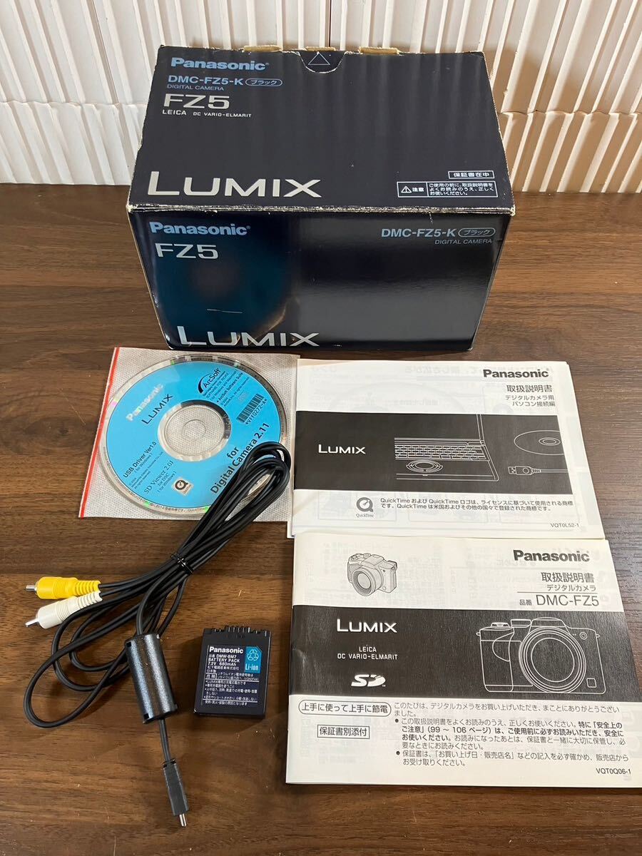 C/806 通電OK Panasonic パナソニック LUMIX DMC-FZ5 デジタルカメラ