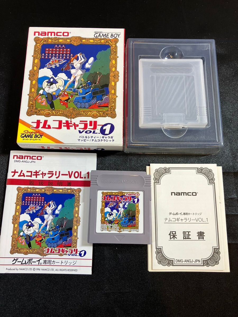 A/1221 美品 ナムコギャラリーVOL1 VOL2 VOL3 ゲームボーイ ソフト GB GAME BOY_画像3